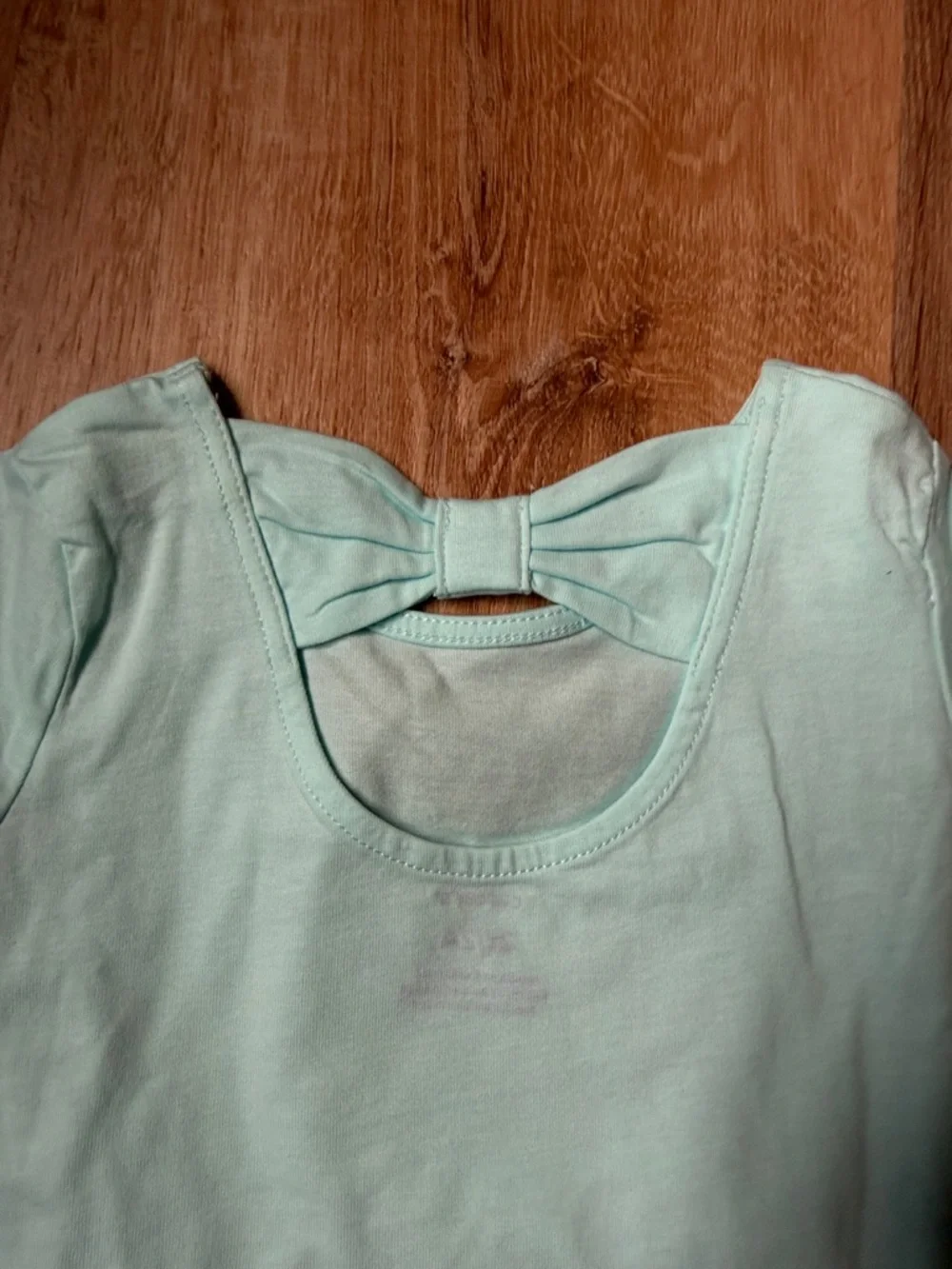 NWT Carters Girls Mint Green Short-Sleeve Cheetah 2T tee shirt
